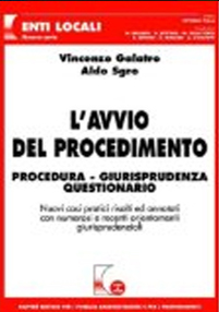 lavvio del procedimento libro